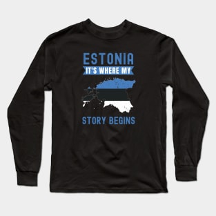 Estonian Long Sleeve T-Shirt